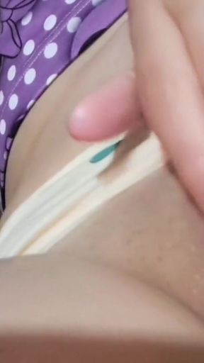 Horny masseuse shows her pussy   Clip 2