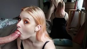 Juicy Juus - Real Life Sex Doll Sucks Dick and Gets Massive Facial 4 - p