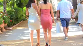 Saraya & Friend Masturbate Together, Pleasing Each Other Side By Side