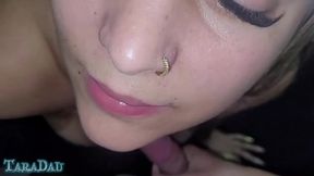Busty Hot Blonde Sitting Horny on Husband&#039;s Cock