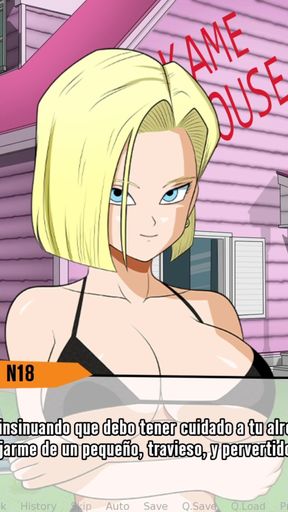 Hybrid Eroventures - The Mini Bikini of the Provocative Android 18   Clip 2