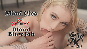 Blond Blowjob - Mimi Cica