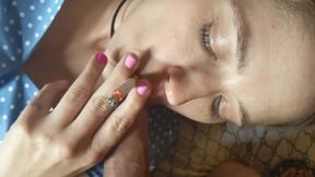 Intense and stunning multiple orgasms for her & feeding her my cum (close up anal orgasm @12:15)