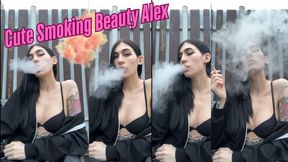 Cute Smoking Beauty Alex