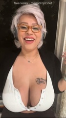 Myralachula Flaunts Her Deep Cleavage