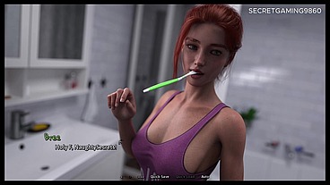 Sneaky Deep Blowjob From Slutty Roommate She Eats all The Cumshot - Summer Heat 08 Developed By Naughty Fox Games - 3D Porn Game