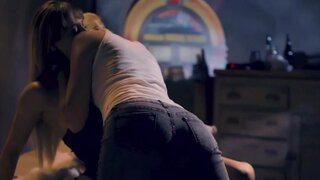 Lustful lezzies Cherie DeVille and Kenna James fuck hard