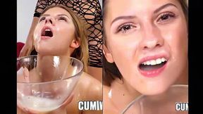 Rebecca Volpetti Bukkake part 1