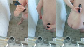 rasur in der dusche