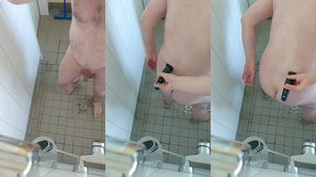 rasur in der dusche