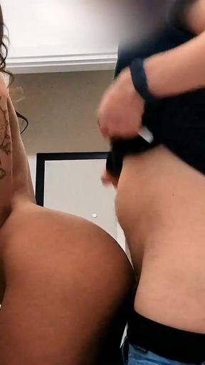 Michy Perez Bts Hot Bathroom Quick Fuck with the Goddess