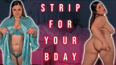Birthday Striptease