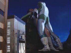 Japanese Babe Takes Huge Heroine Beating
