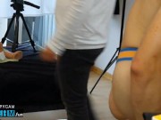 German twink and porn newcomer from Bavaria, 18 years , lets himself be fisted with faust and fuck