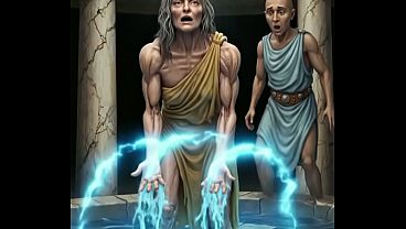 Idosa &eacute_ levada a uma fonte m&aacute_gica para ser um mulher&atilde_o