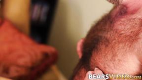 ”Papa bear sucking cubs huge dick & fucking his tight booty”