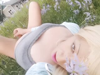 Shemale cums outside