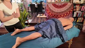 naked massage for missdaeastcoast - helena price uses her magic body