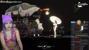 Sexy Young Hot Asian Plays ThornSin Monster Breeding Game Hentai Gameplay Gamer Girl