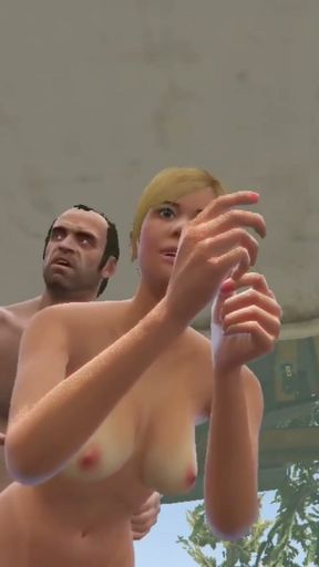 Tracey have sex with her Sugar daddy Trevor in cable car   Clip 1