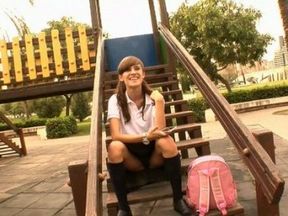 Ainara the girl, her first double penetration, her first threesome and the beginning of a new life