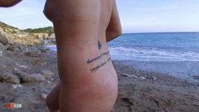 sofia arena petit young spanish slut fucked at the beach