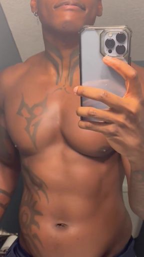 Your forehead, my abs?