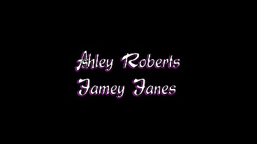 Ashley Roberts Seduces Jamey Janes In Steamy Lesbian Encounter