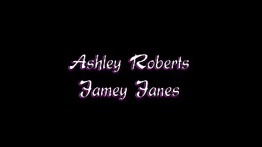 Ashley Roberts Seduces Jamey Janes In Steamy Lesbian Encounter