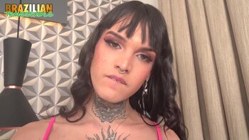 Nataly Bordin's Sultry Solo: Brazilian Trans Sensuality Unleashed