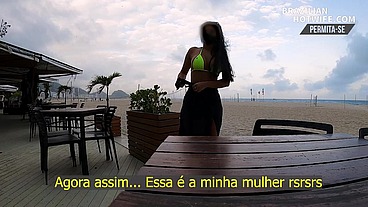 SERÁ QUE O GARÇOM GOSTOU ?