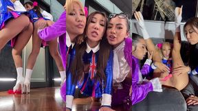 lesbian powers has groovy cosplay hookup with hot asians-ndt056