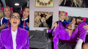 lesbian powers has groovy cosplay hookup with hot asians-ndt056
