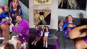 lesbian powers has groovy cosplay hookup with hot asians-ndt056