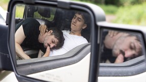 Road Trip Buddies Turn Horny: Sexy Action in Truck!