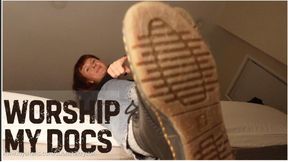 Worship My Docs (Boot Worship Shoe Fetish Shoe Cleaning)