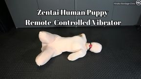 Zentai Human Puppy Remote-Controlled Vibrator