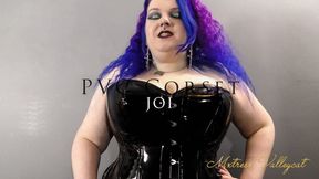 PVC Corset JOI (wmv)