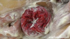 Fist Fuck Banana Split & Prolapse by Hotkinkyjo