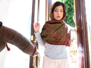 ”Hijab teen getting some ebony meat”
