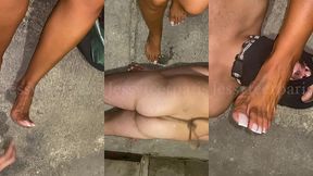 special dirtyfeet enfin un endroit un peu insolite ... ma cave !! il voulait ...