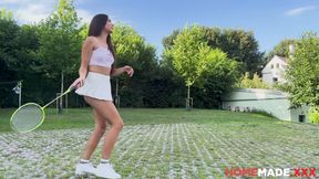 HomemadeXXX - Bubble Butt Vixi Rafi Fucks with Horny Boyfriend Outdoors on Weekend Getaway in Cottage