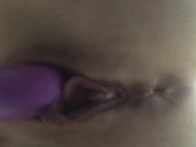 Real Wife Masturbating and Cumming