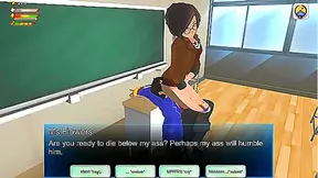 Teachers Strict Discipline Turns Steamy as Student Receives Golden Shower Punishment