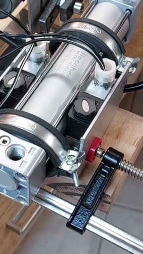 Cock Milking Machine first Prototype test   Clip 1
