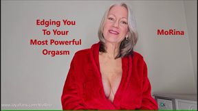 Edging You To Your Most Powerful Orgasm - MoRina soft femdom JOI