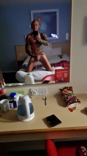 Horny Night Hotel Masturbation