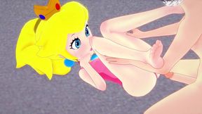 princess peach having sex - super mario bros - part 2 (red)