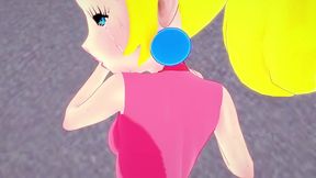 princess peach having sex - super mario bros - part 2 (red)