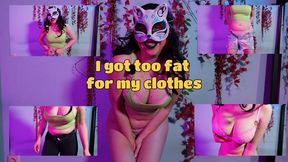 I got too fat for my clothes (A try-on video)
